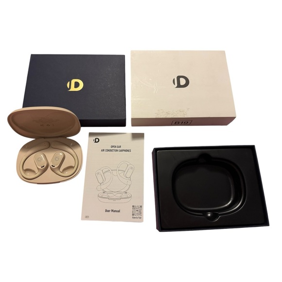 Open Ear Earbuds, True Wireless Open Ear Headphones with Earhooks - Picture 3 of 6